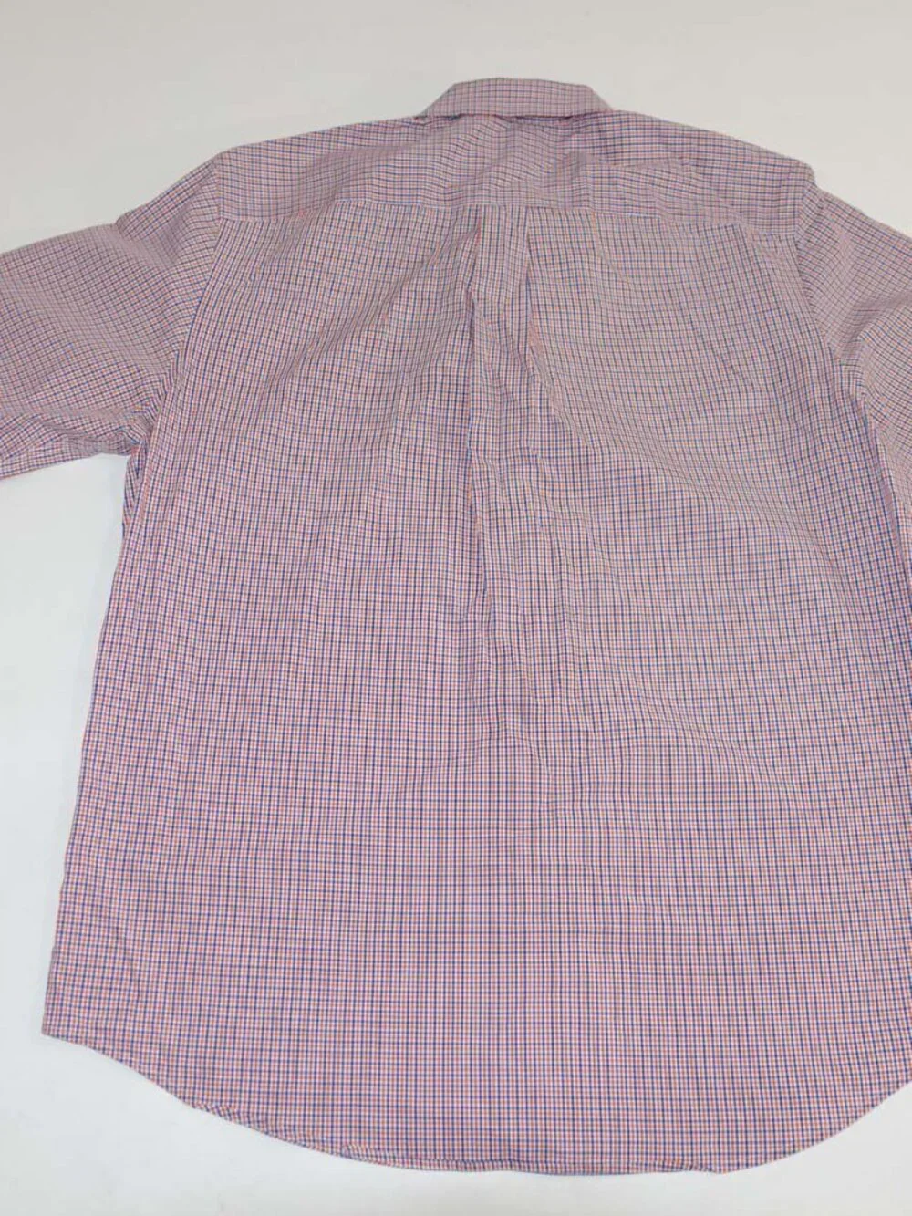 Banana Republic Men's Non Iron Classic Fit Dress Shirt Large 16 - 16.5 Check